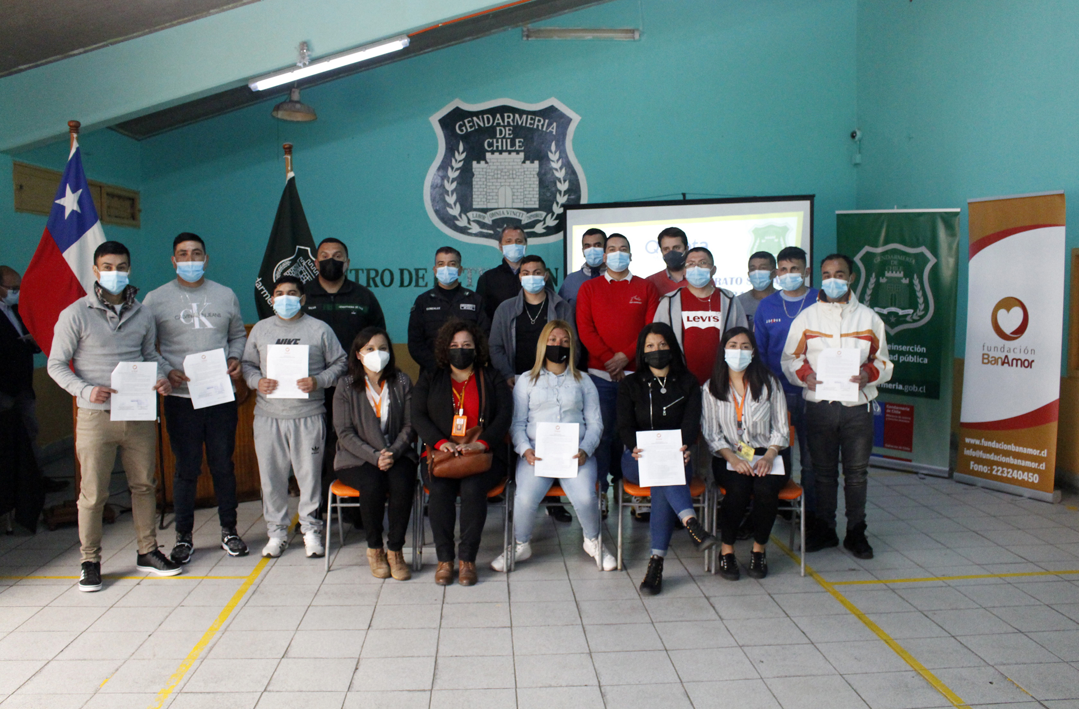 Oportunidades para la Vida vuelve a la cárcel de Quillota y reinsertará a trece personas privadas de libertad