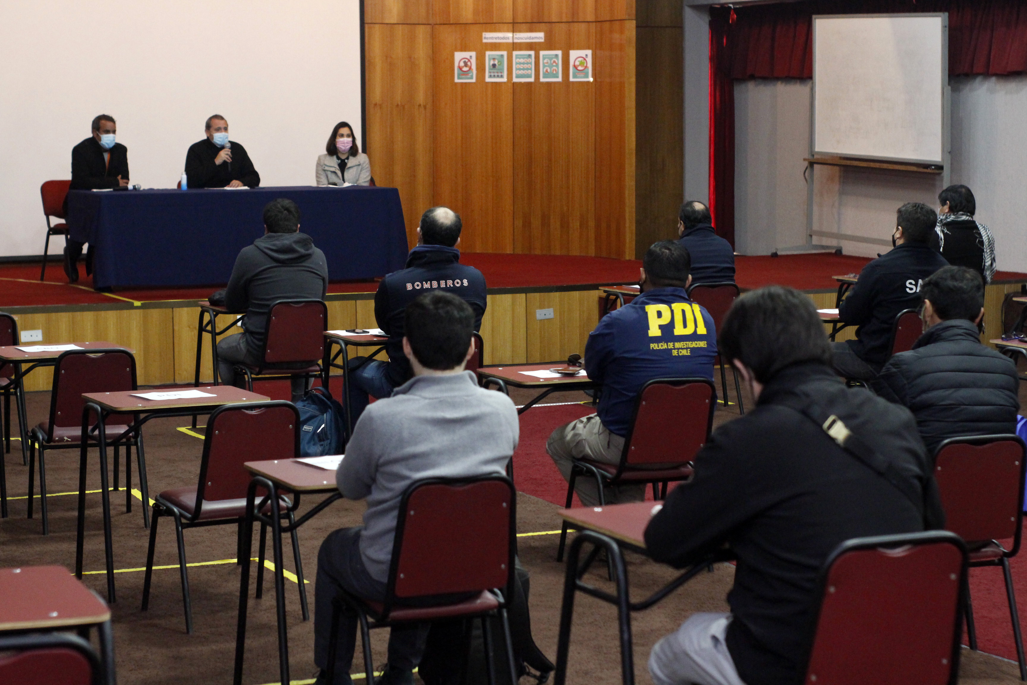 Alcalde Oscar Calderón asumió el mando administrativo del Comité Comunal de Protección Civil de Quillota