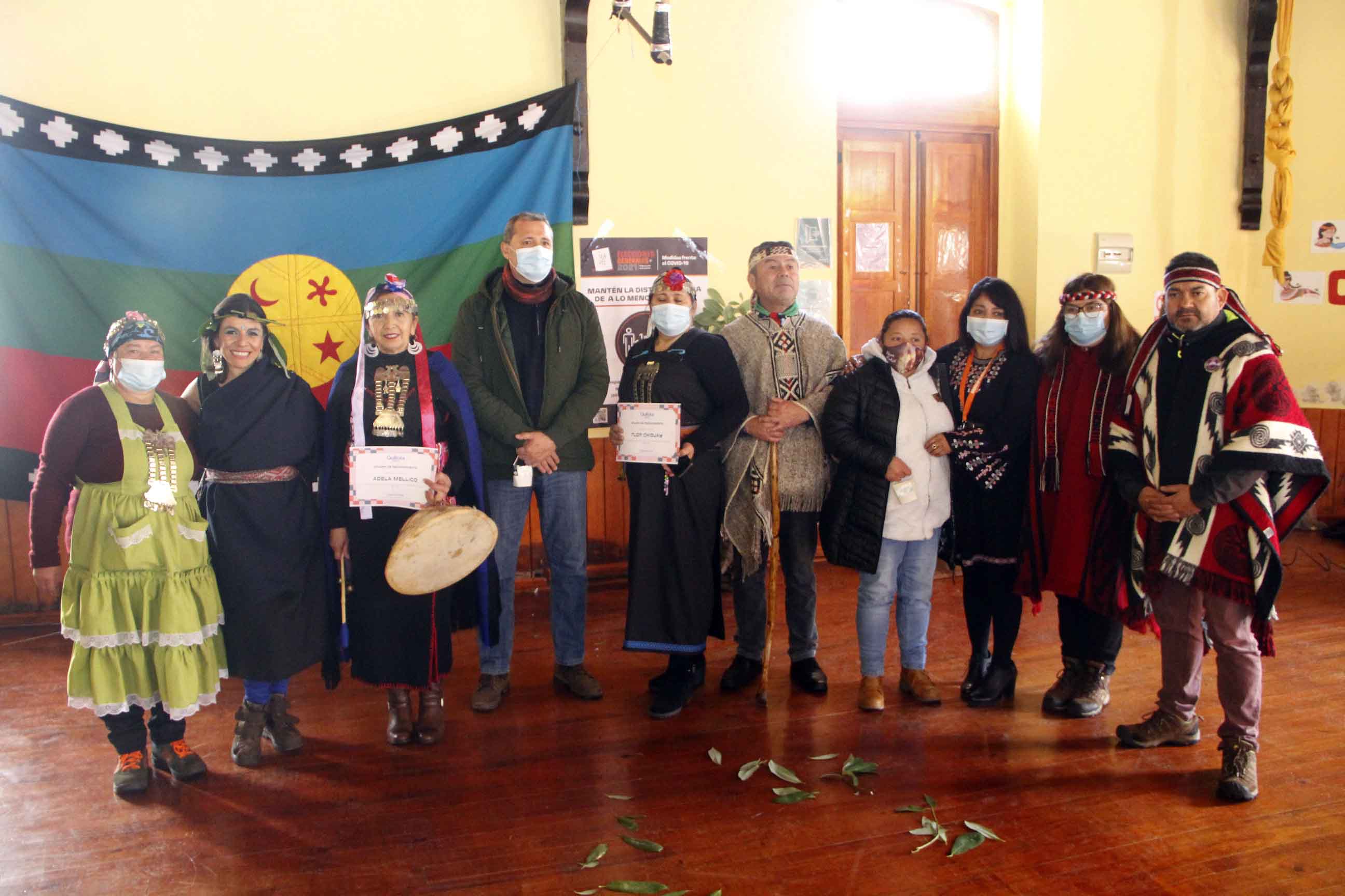 Con izamiento de banderas, rogativas y reconocimientos Quillota conmemoró el Día Nacional de Pueblos Indígenas