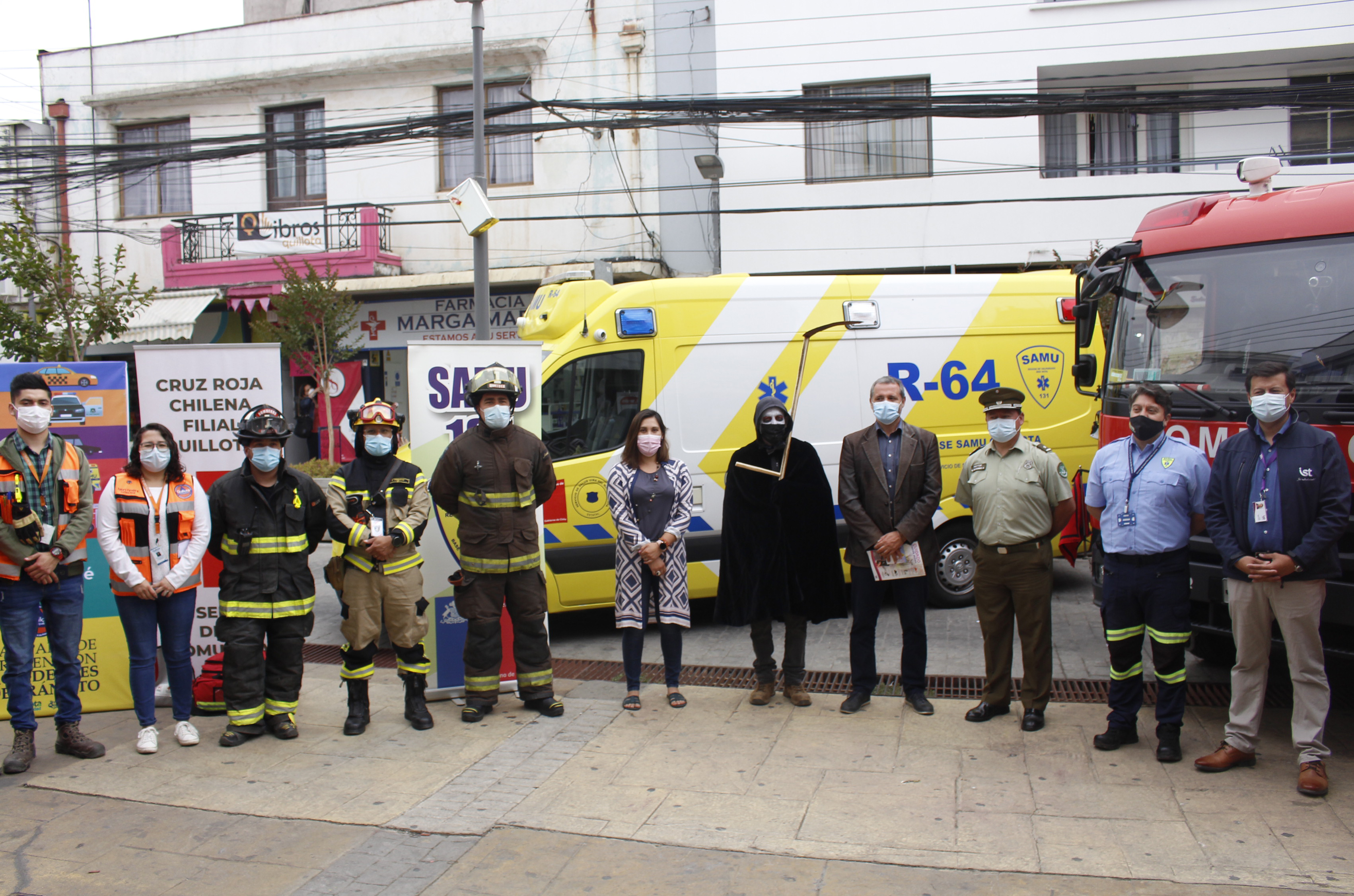 Con intervención urbana la Municipalidad de Quillota busca prevenir accidentes de tránsito en Año Nuevo