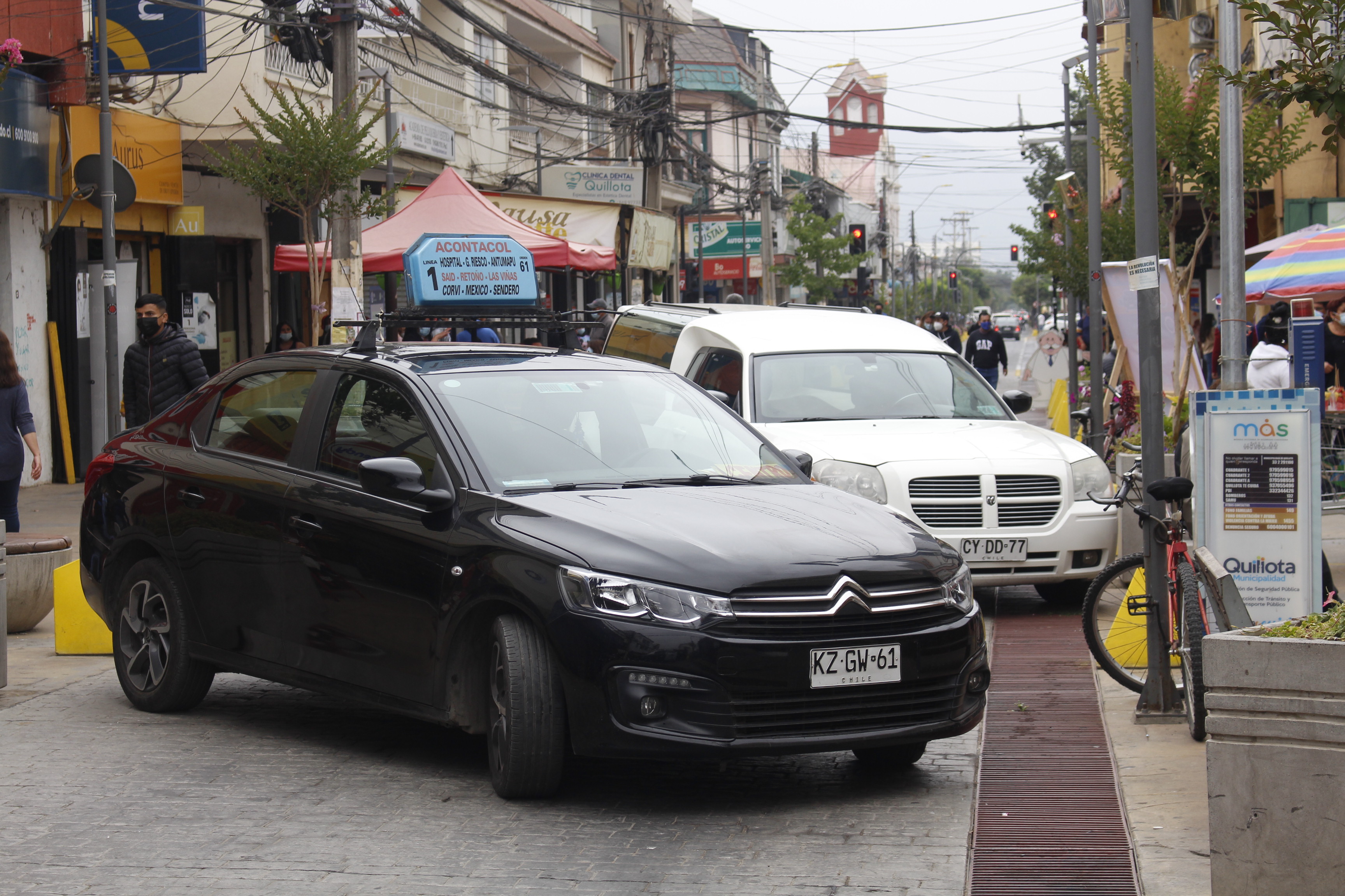 Con intervención urbana la Municipalidad de Quillota busca prevenir accidentes de tránsito en Año Nuevo