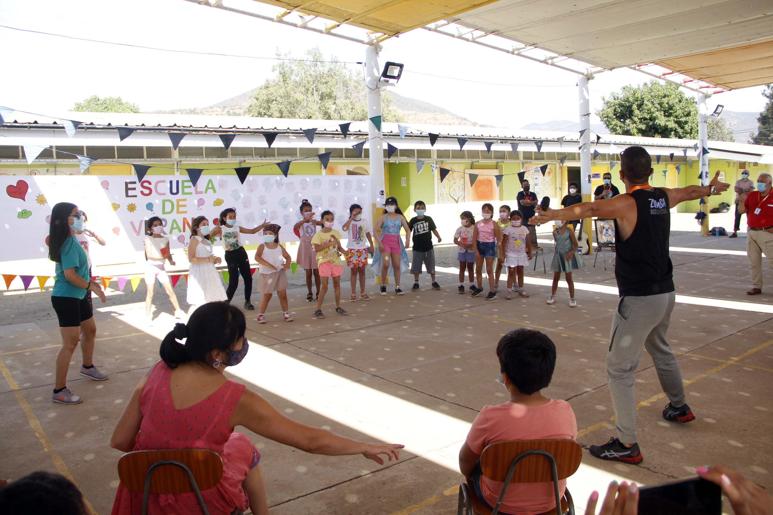 Escuela Abierta de Verano en San Pedro culmina con positivo balance
