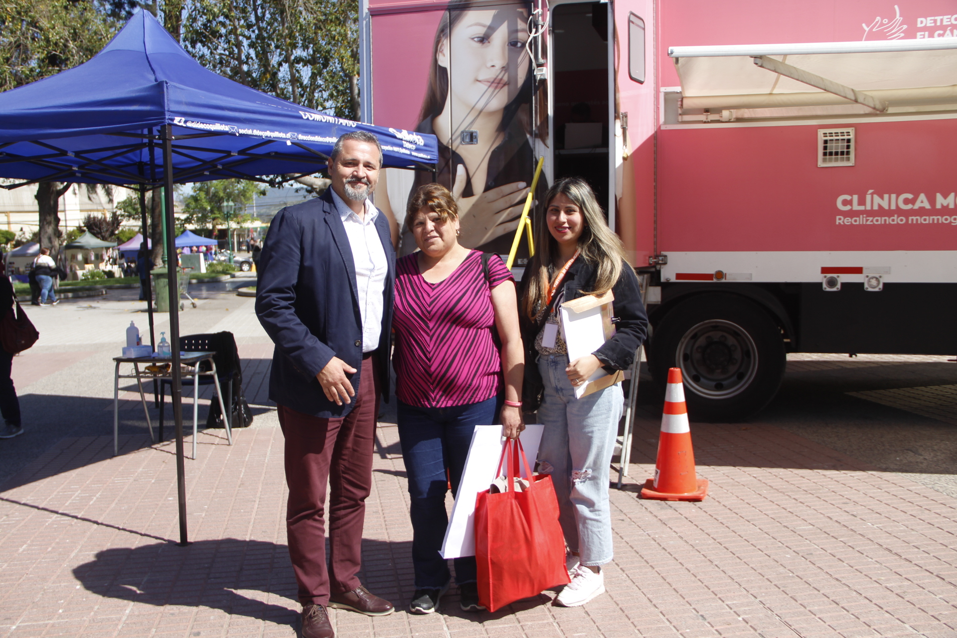 Más de 70 mujeres de Quillota se efectuaron mamografías gratuitas en operativo gestionado por el Municipio