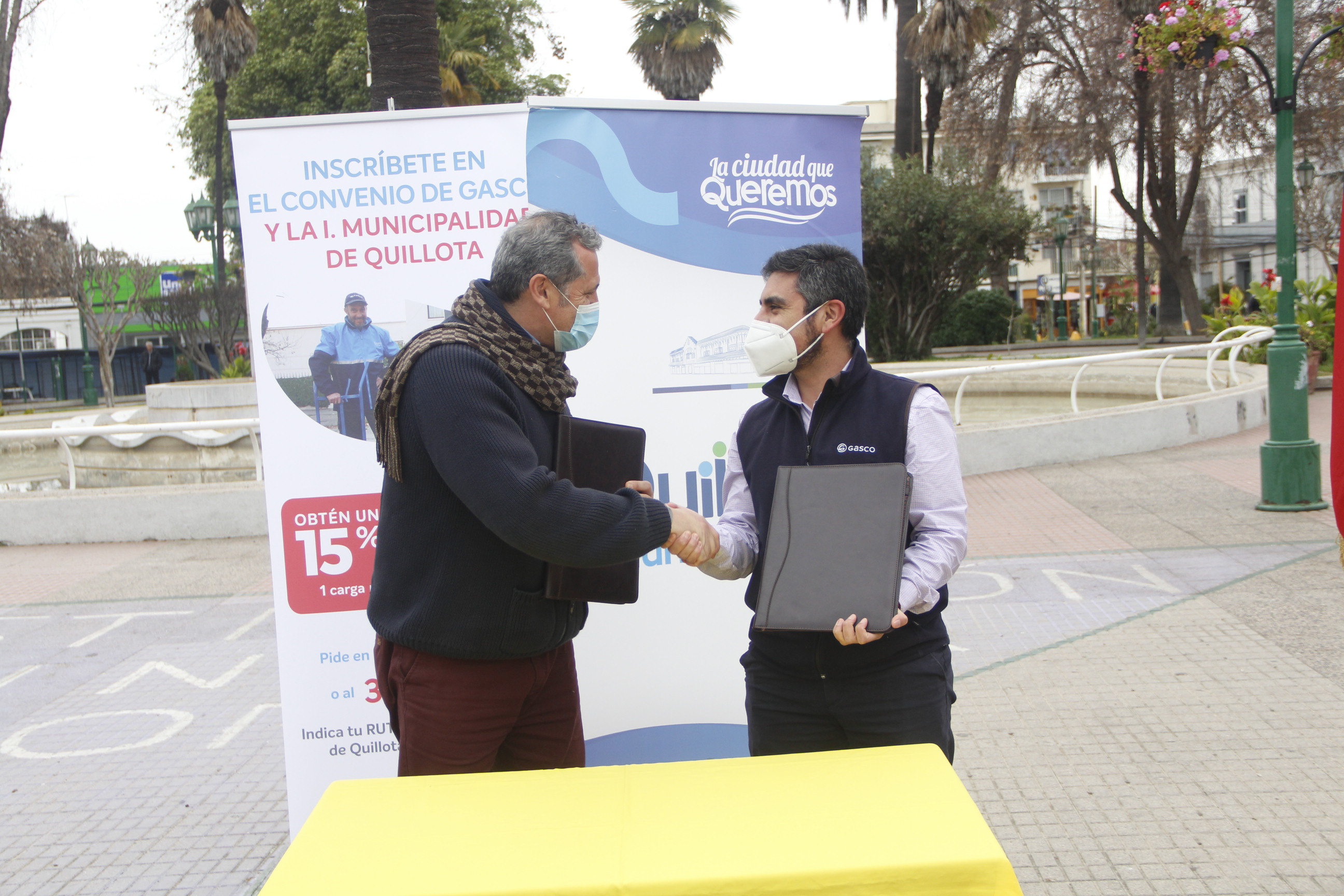 Quillotanos podrán acceder a un 15% de descuento en la compra de gas licuado en Gasco