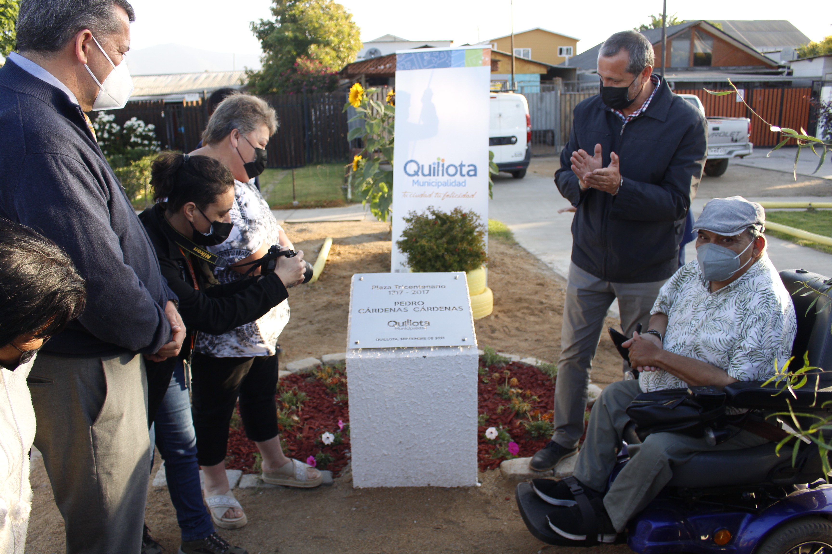 Plaza Tricentenario de Los Lúcumos llevará el nombre de un destacable dirigente social de Quillota