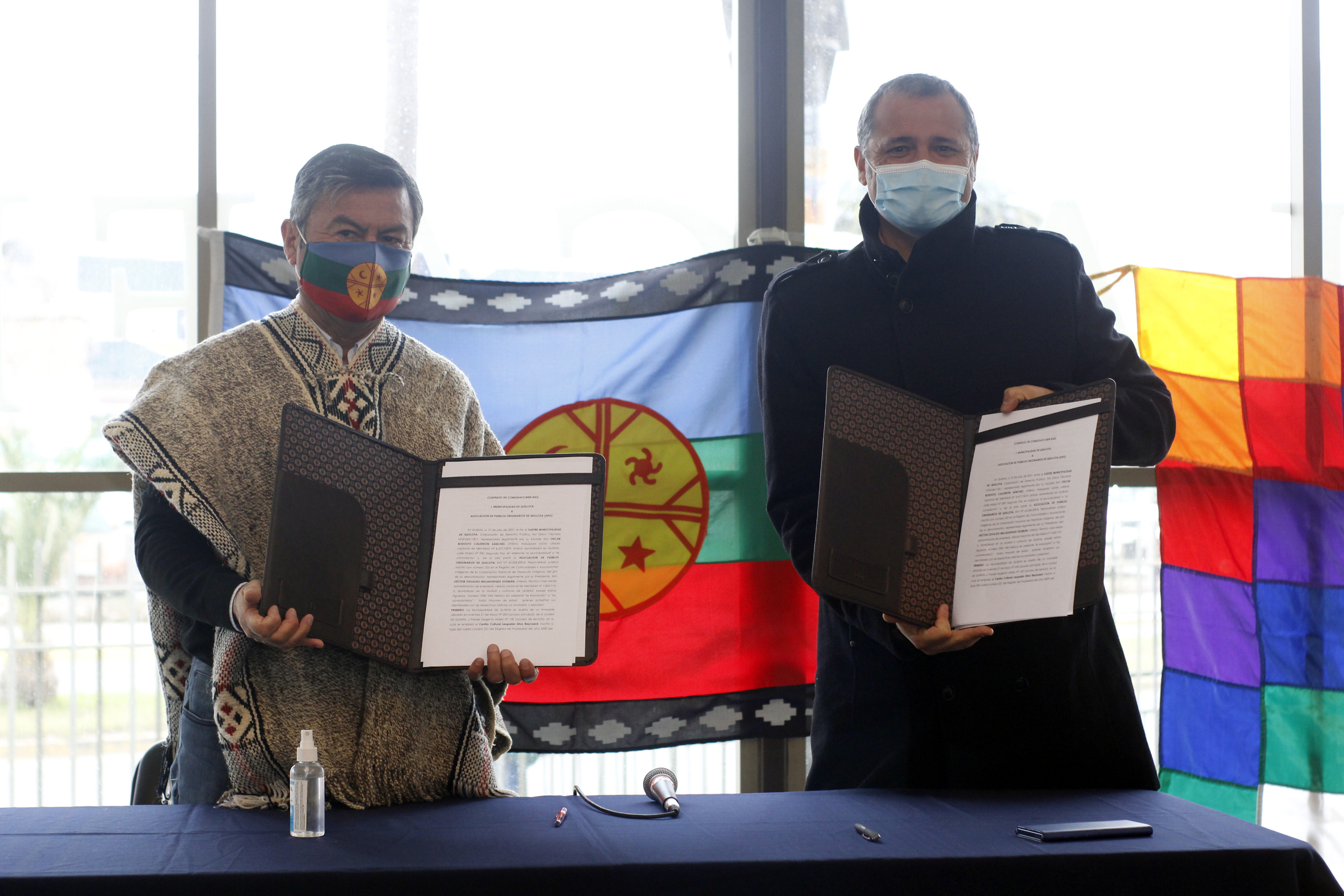 Asociación de Pueblos Originarios tendrá espacio en el  Centro Cultural de Quillota para promover sus tradiciones     Municipalidad le entregó en comodato el ex café 