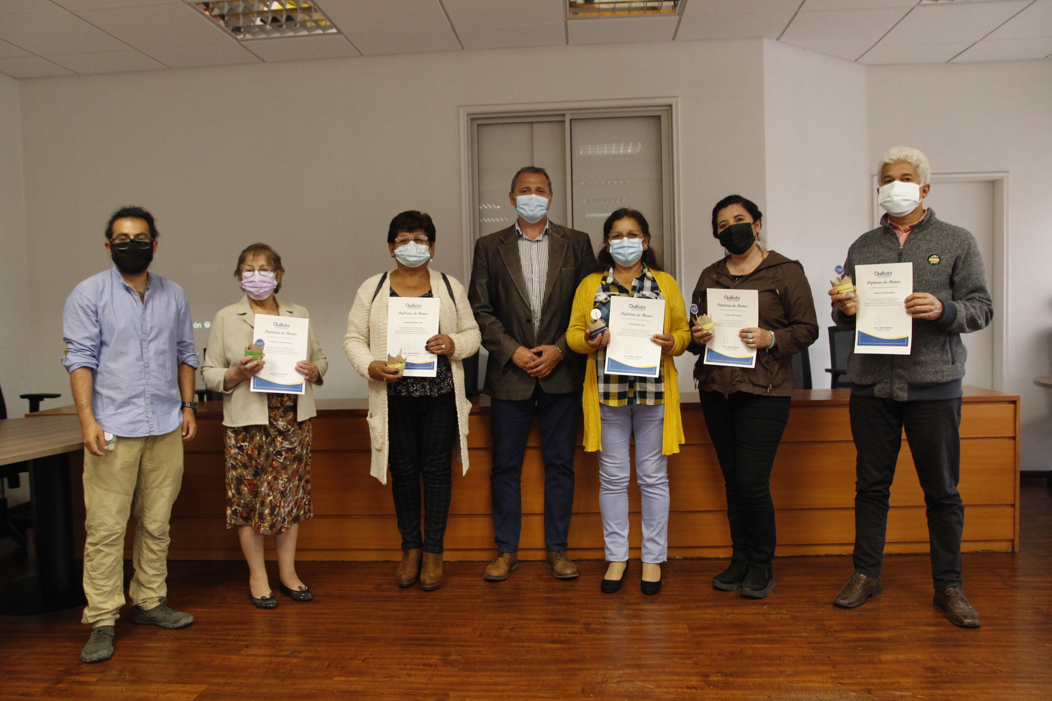 16 quillotanos fueron destacados en conmemoración del Día Internacional de los Derechos Humanos