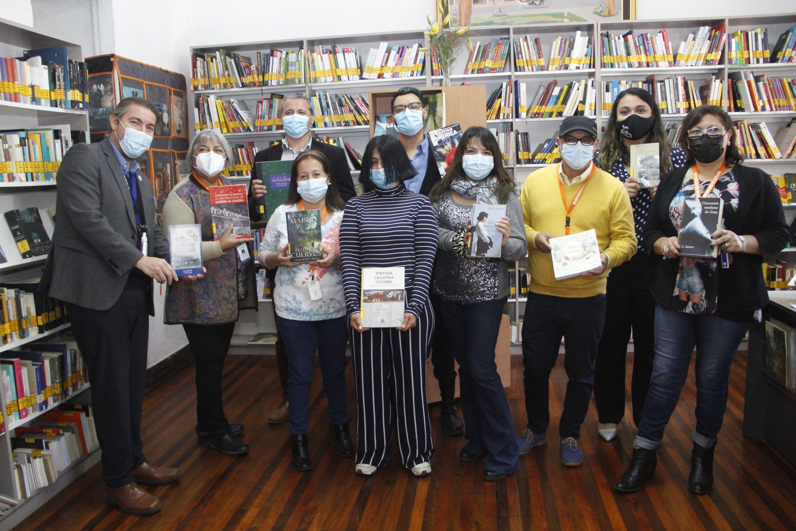 Biblioteca Municipal realizó lanzamiento del Mes del Libro