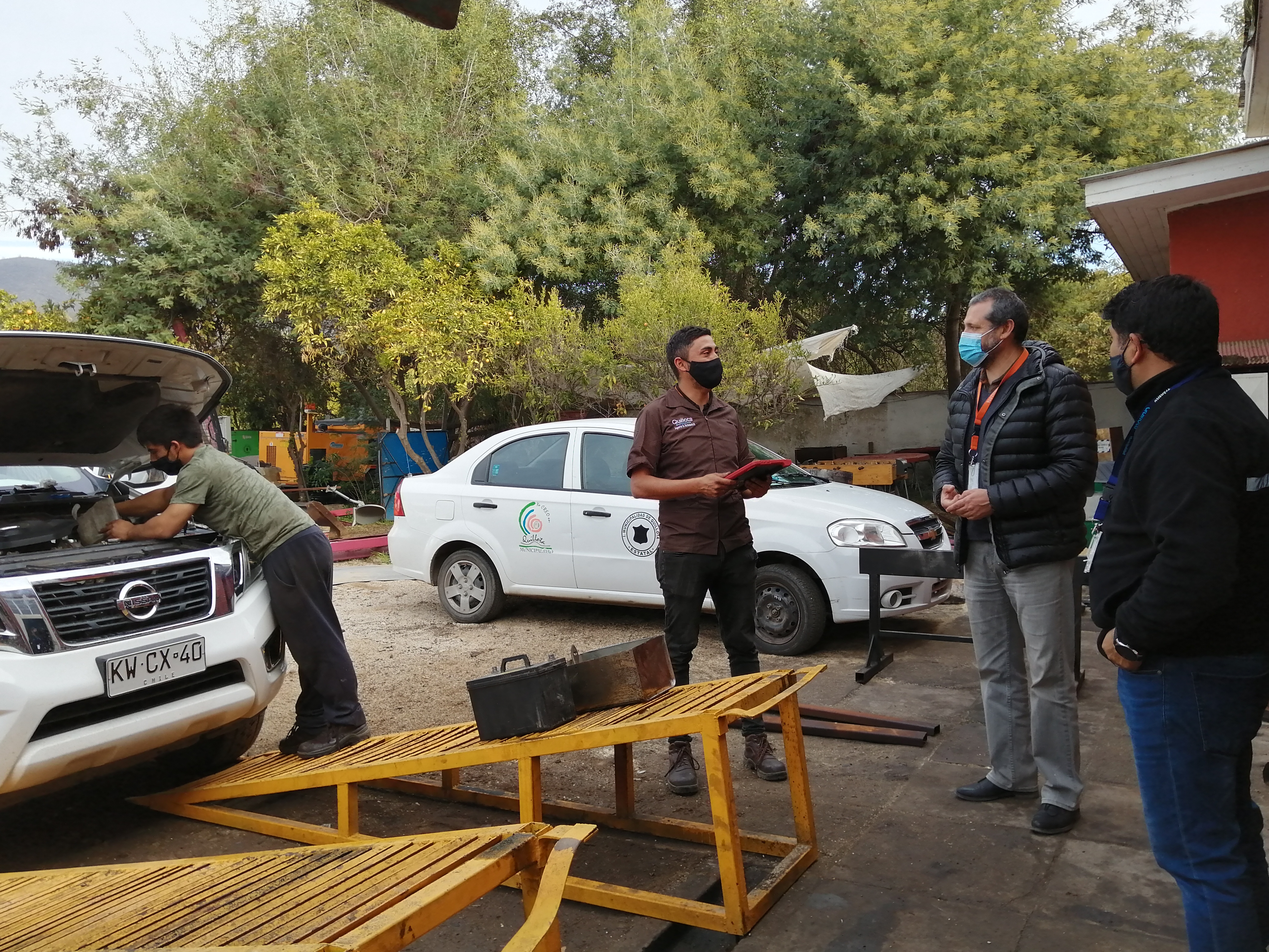 Municipalidad de Quillota ahorra hasta un 70% en la  mantención de su flota con equipo propio de mecánicos