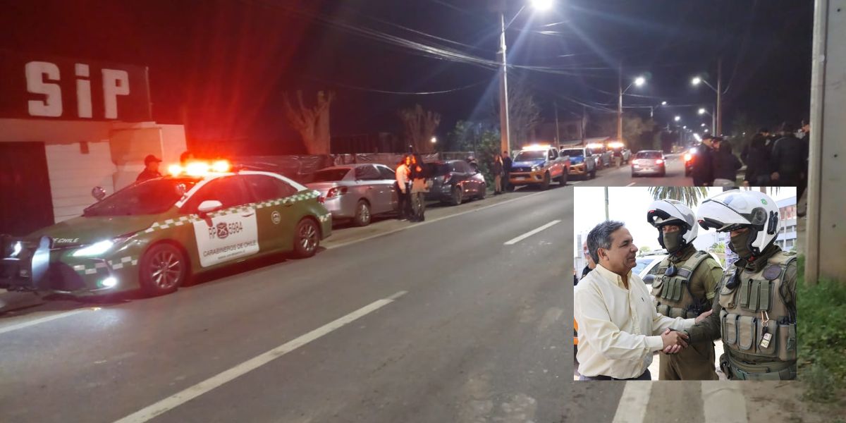 Patrullajes nocturnos y 24/7 en Quillota permiten más seguridad para los vecinos