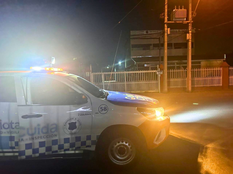 Quillota Te Cuida brinda apoyo a labor policial en medio de violento asalto a empresario