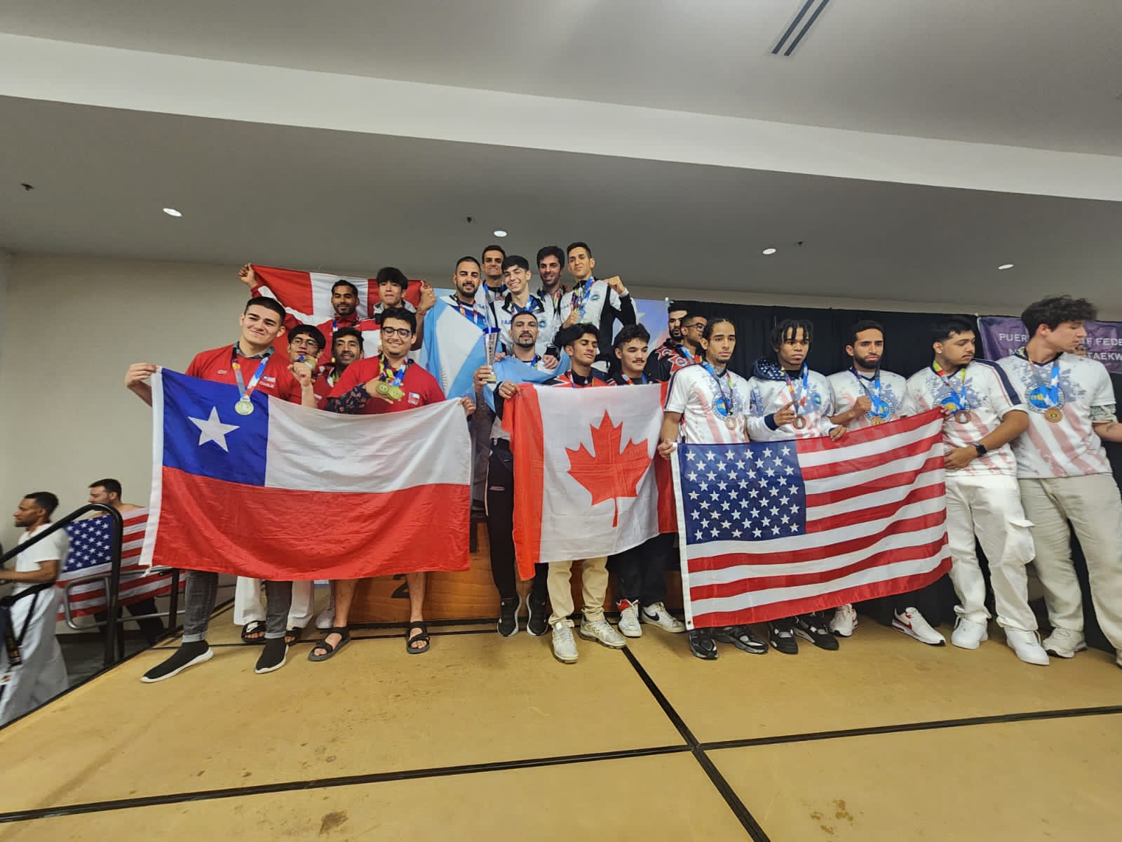 Deportistas quillotanos representaron a nuestro país en diferentes competencias a nivel internacional.