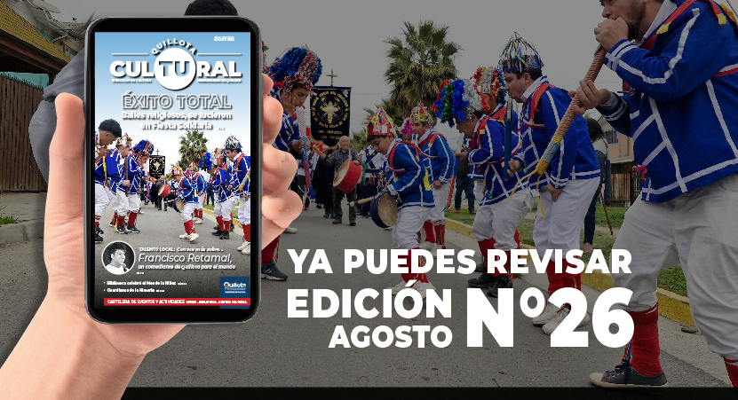 Ya se encuentra disponible la nueva edición de “Quillota Cultural”: ¡Entérate de todo lo que hicimos en agosto!
