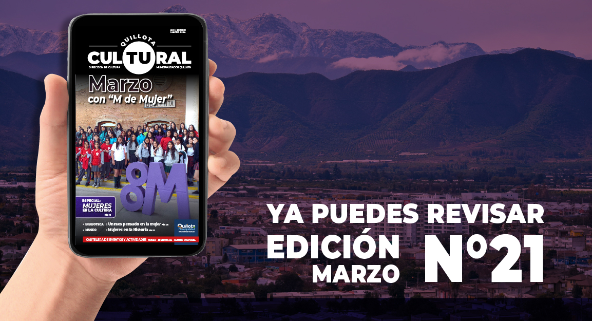 Revista “Quillota Cultural” lanzó una nueva edición dedicada al mes de la mujer