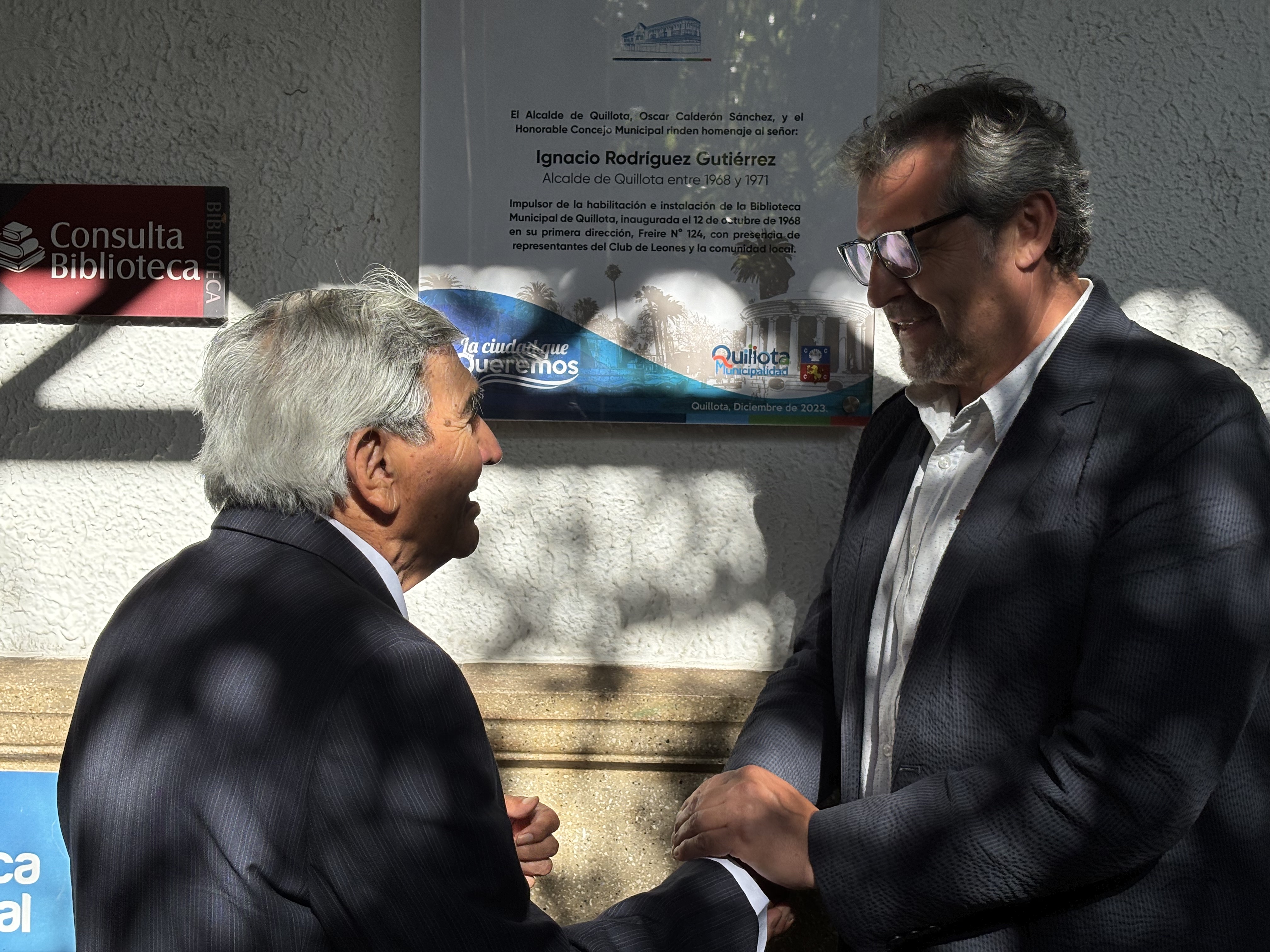 Placa en homenaje a exalcalde Ignacio Rodríguez fue inaugurada en la Casa Colonial
