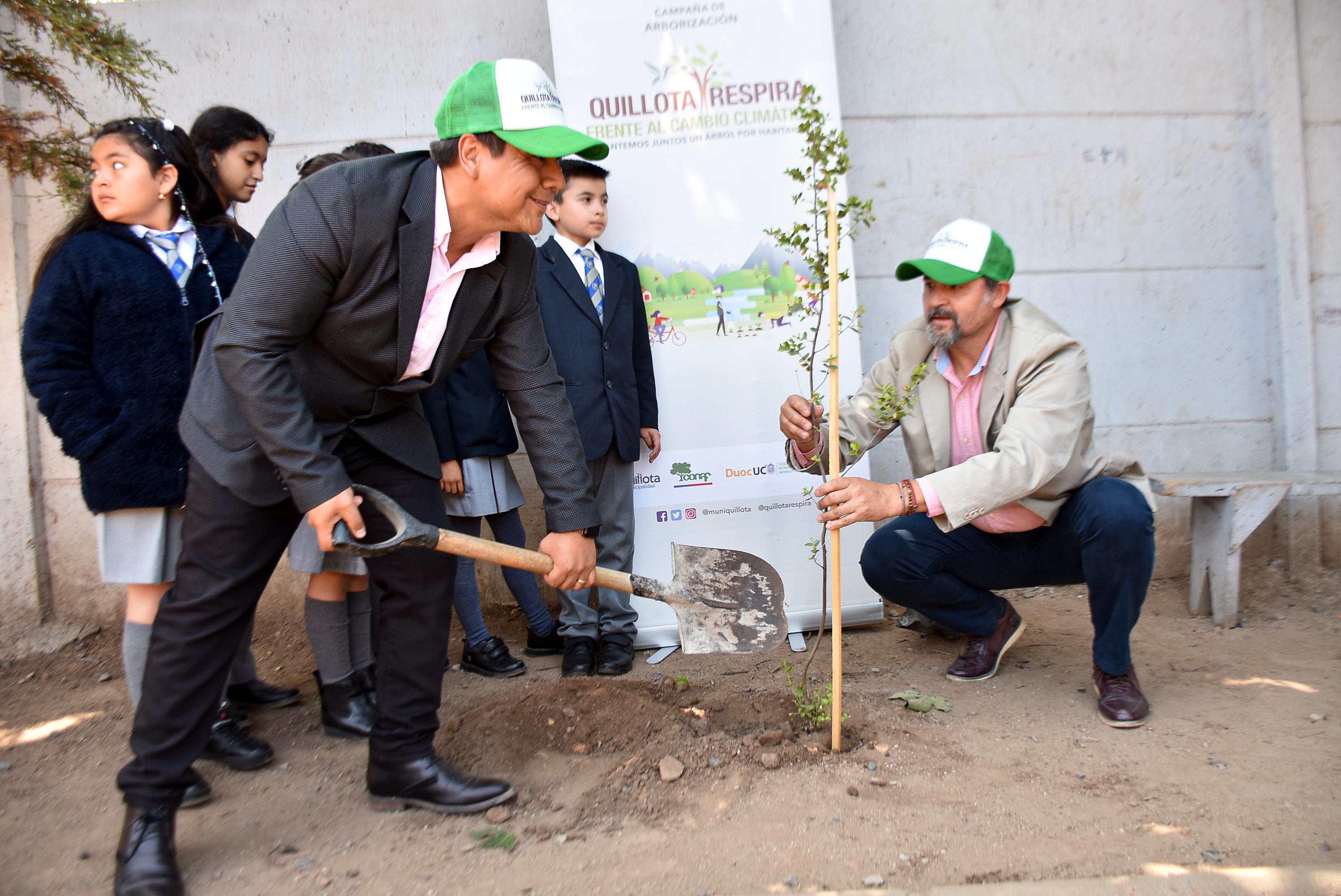 Proyecto “Quillota Respira” cerró el año con 67 mil  árboles plantados para enfrentar el cambio climático