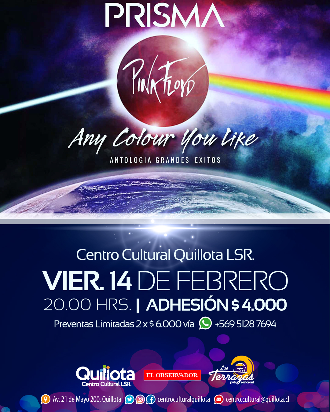 Viernes y sábado serán de música y teatro en el Centro Cultural