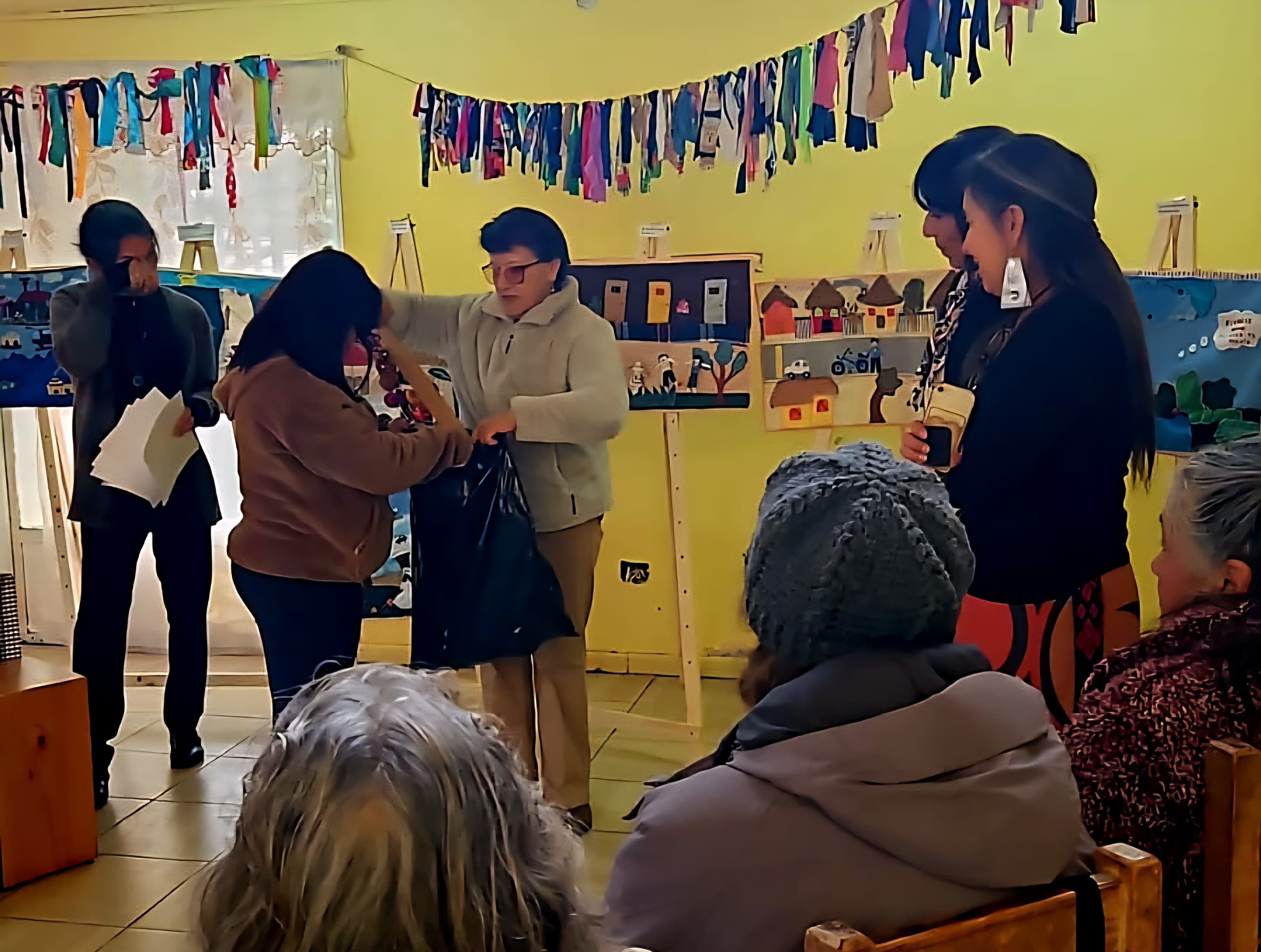 “Retazos”: taller impartido por Telón de Mil Colores y el Centro Cultural Leopoldo Silva Reynoard finalizó con emotiva jornada