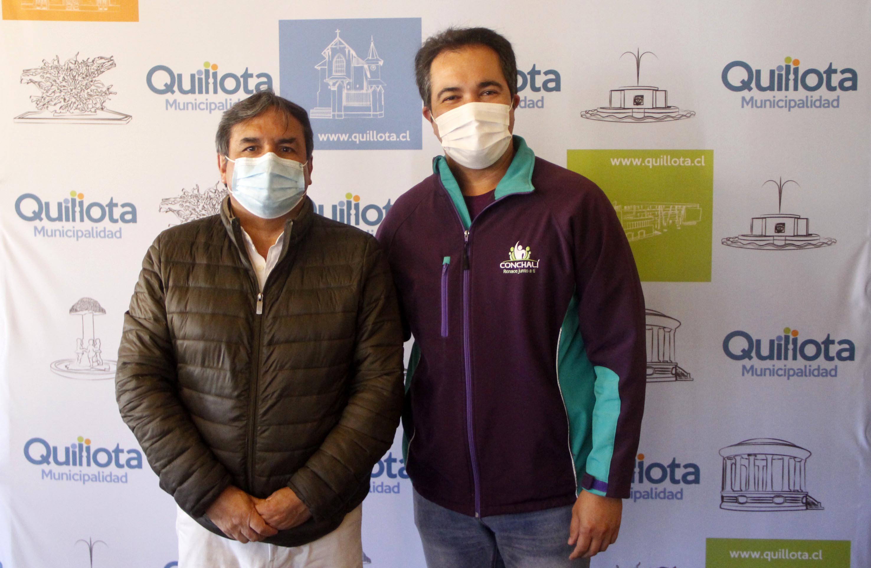 Alcalde de Conchalí vino a conocer las innovaciones  sociales de Quillota para implementarlas en su comuna