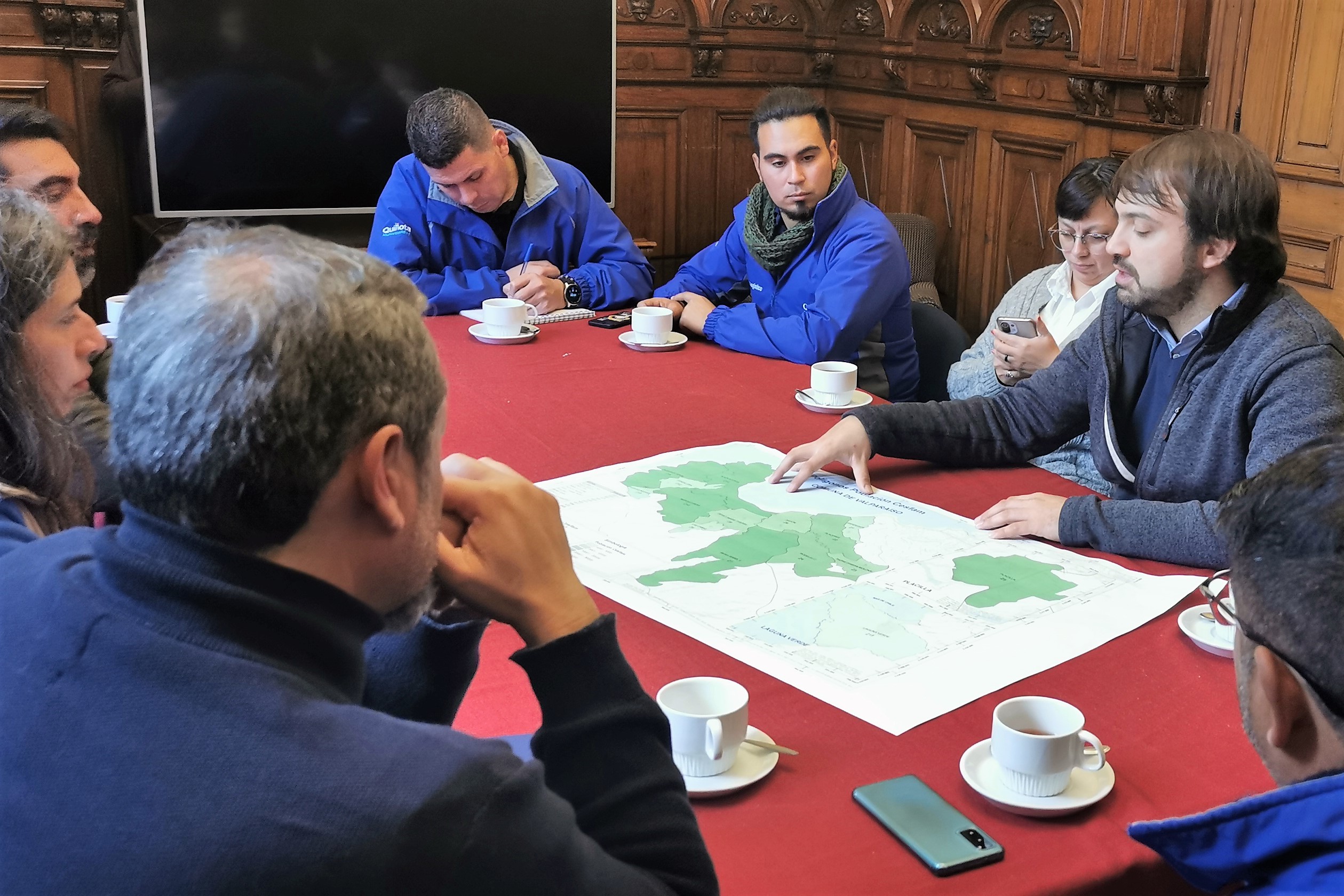 Alcaldes de Valparaíso y Quillota sostuvieron reunión para  intercambiar experiencias y acordaron trabajar en conjunto