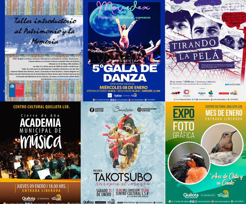 Centro Cultural ofrece siete propuestas artísticas esta semana