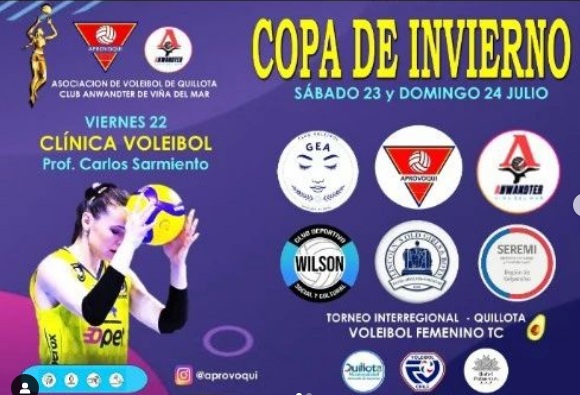 Este fin de semana se realizará Torneo de Voleibol Todo Competidor Damas en Quillota.