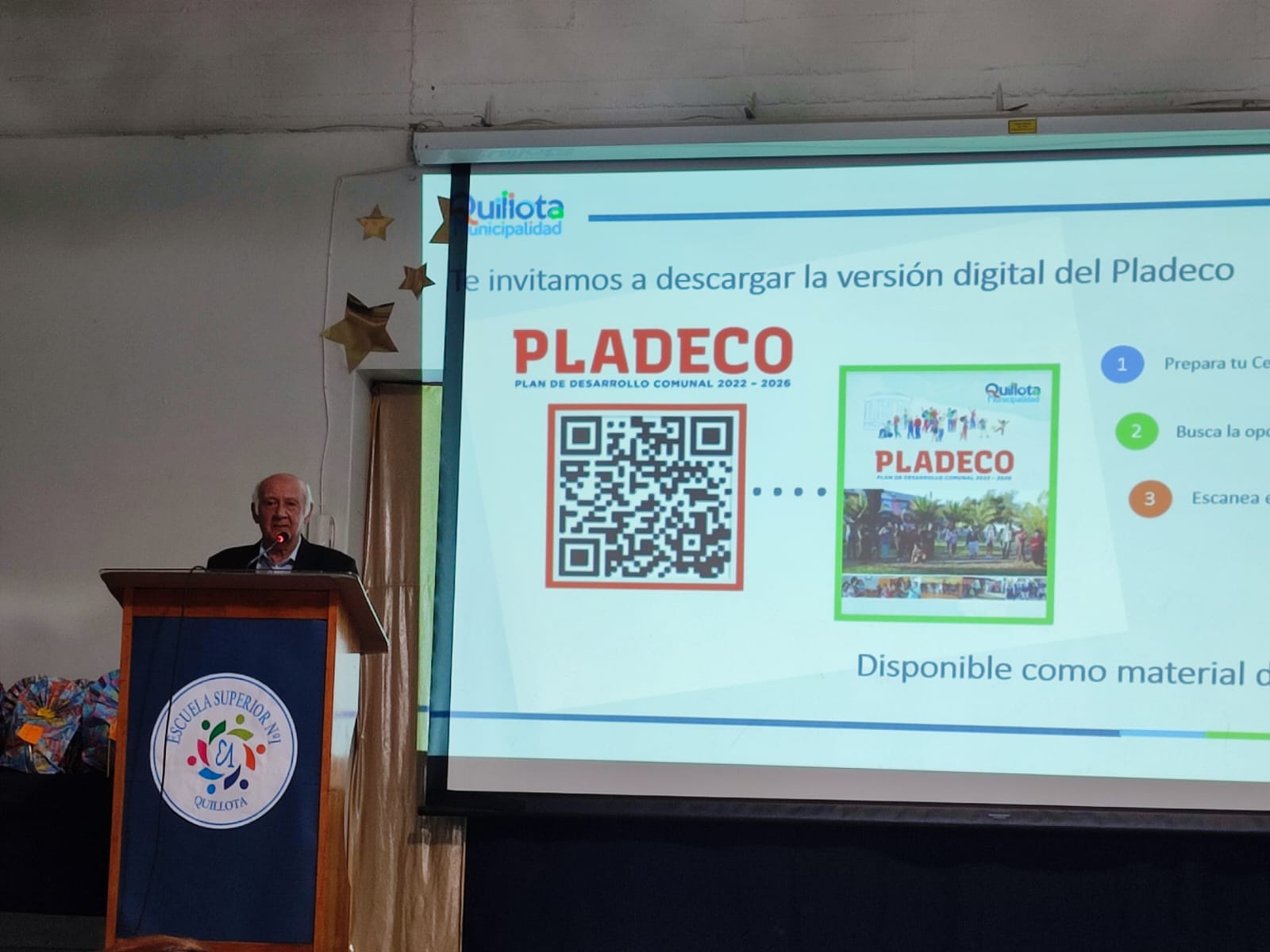 Municipalidad de Quillota presentó el Pladeco 2022-2026  y el Código de Ética que regirá a sus funcionarios