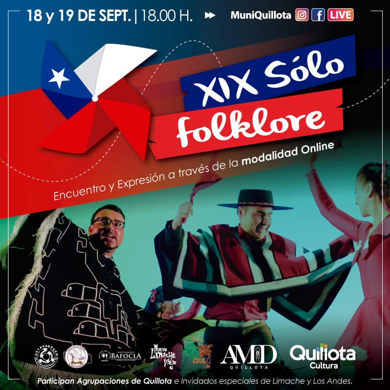 Solo Folklore 2020 efectuará su décimo novena versión en formato on line