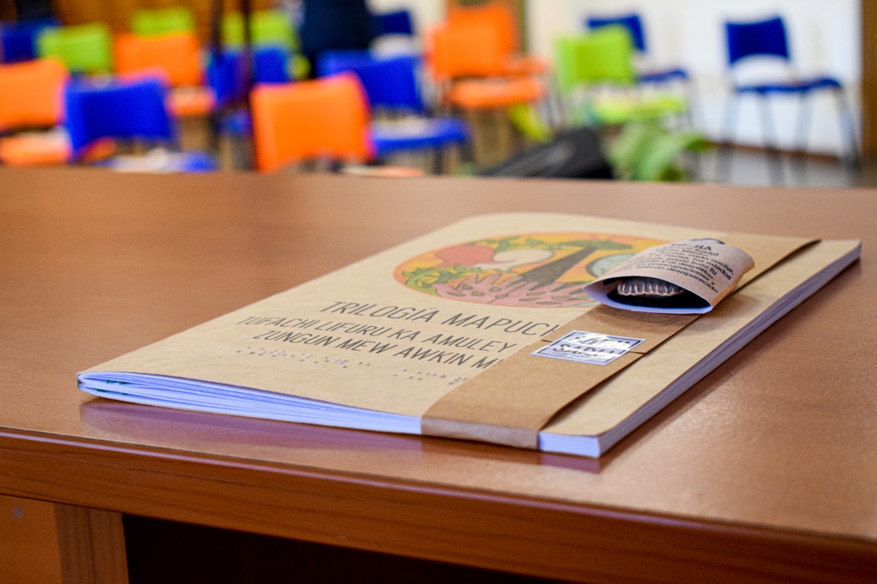 “Telón de Mil Colores” lanzó libro sobre la riqueza del Pueblo Mapuche en formato de acceso universal