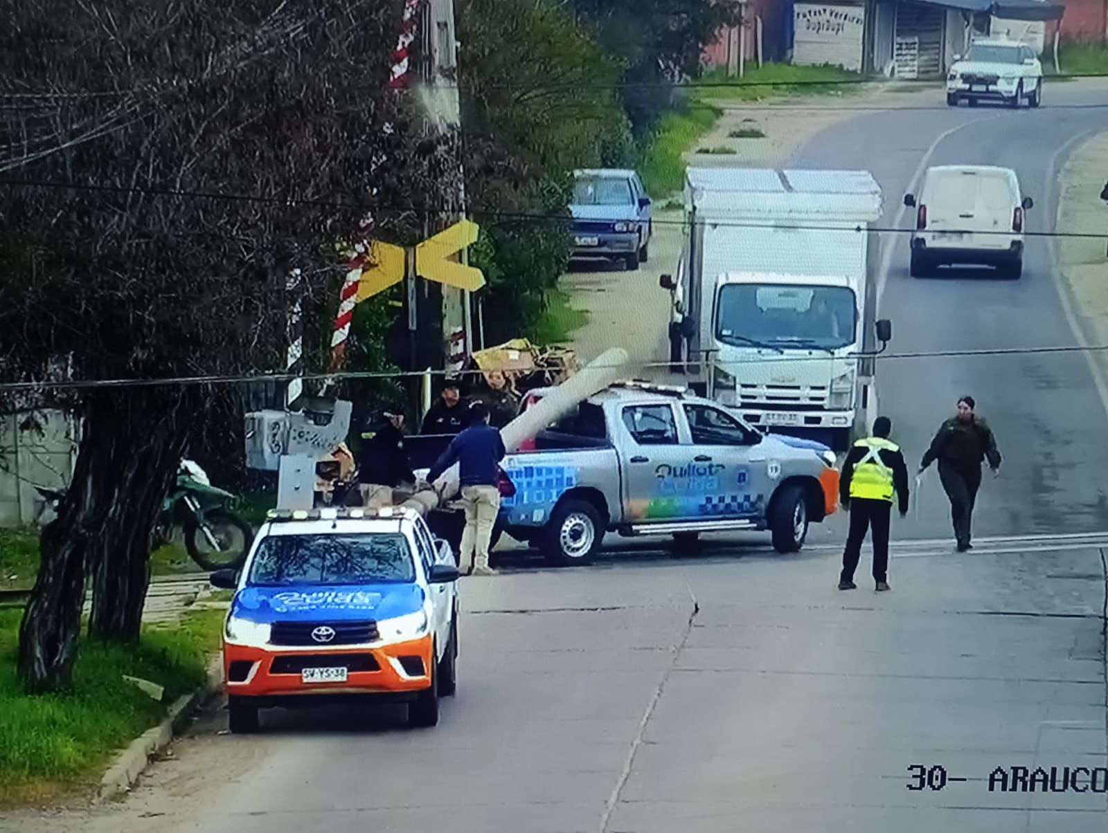 Central de Cámaras y Monitoreo fue clave para detención de dos sujetos en robo de múltiples especies a multitienda