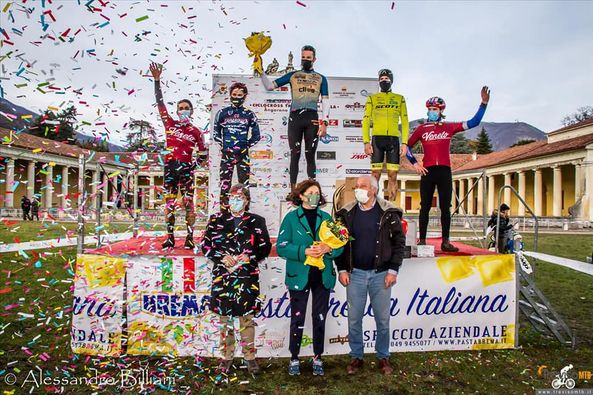 Ciclista quillotano Franco Adaos continúa destacando en Europa.