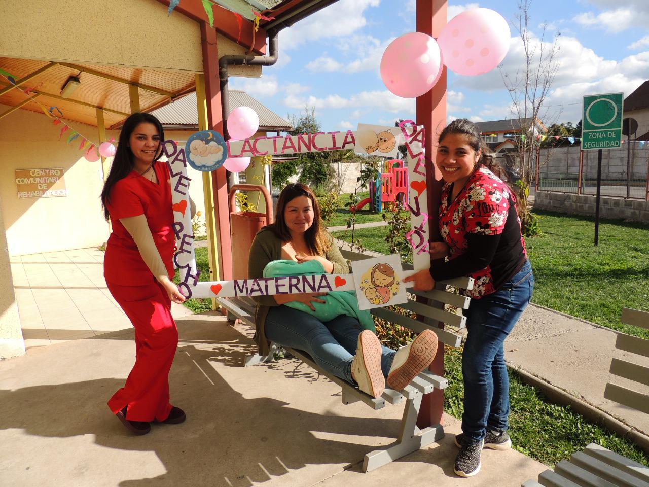 Con diversas actividades online SaludQuillota conmemora la Semana de la Lactancia Materna