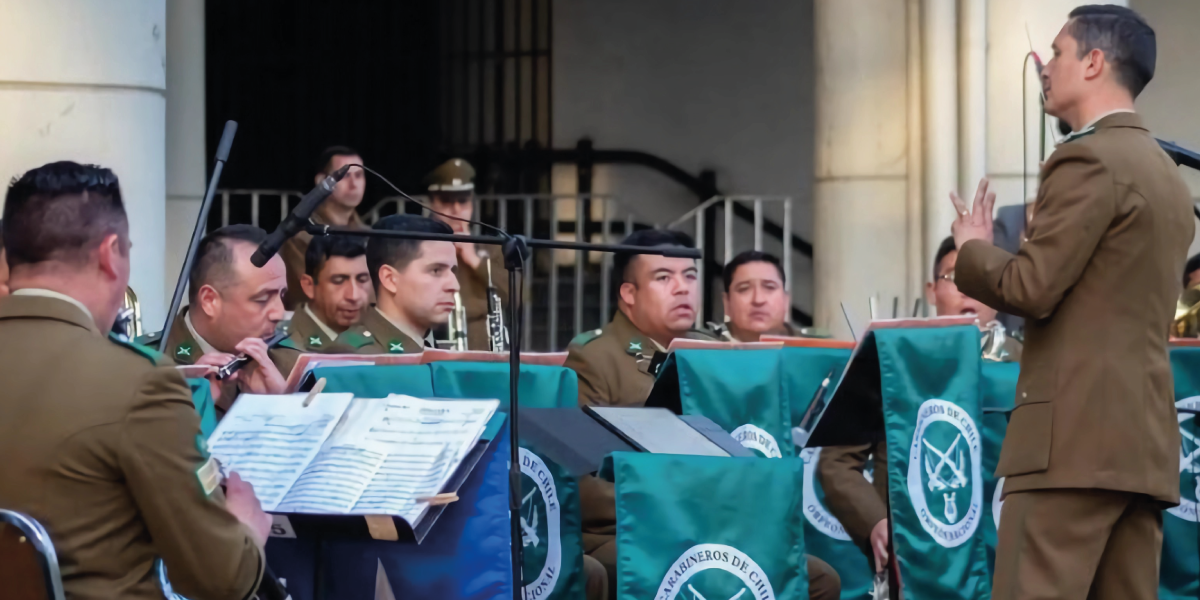  Banda instrumental de la Prefectura de Carabineros de Valparaíso se presentará en la Plaza de Armas