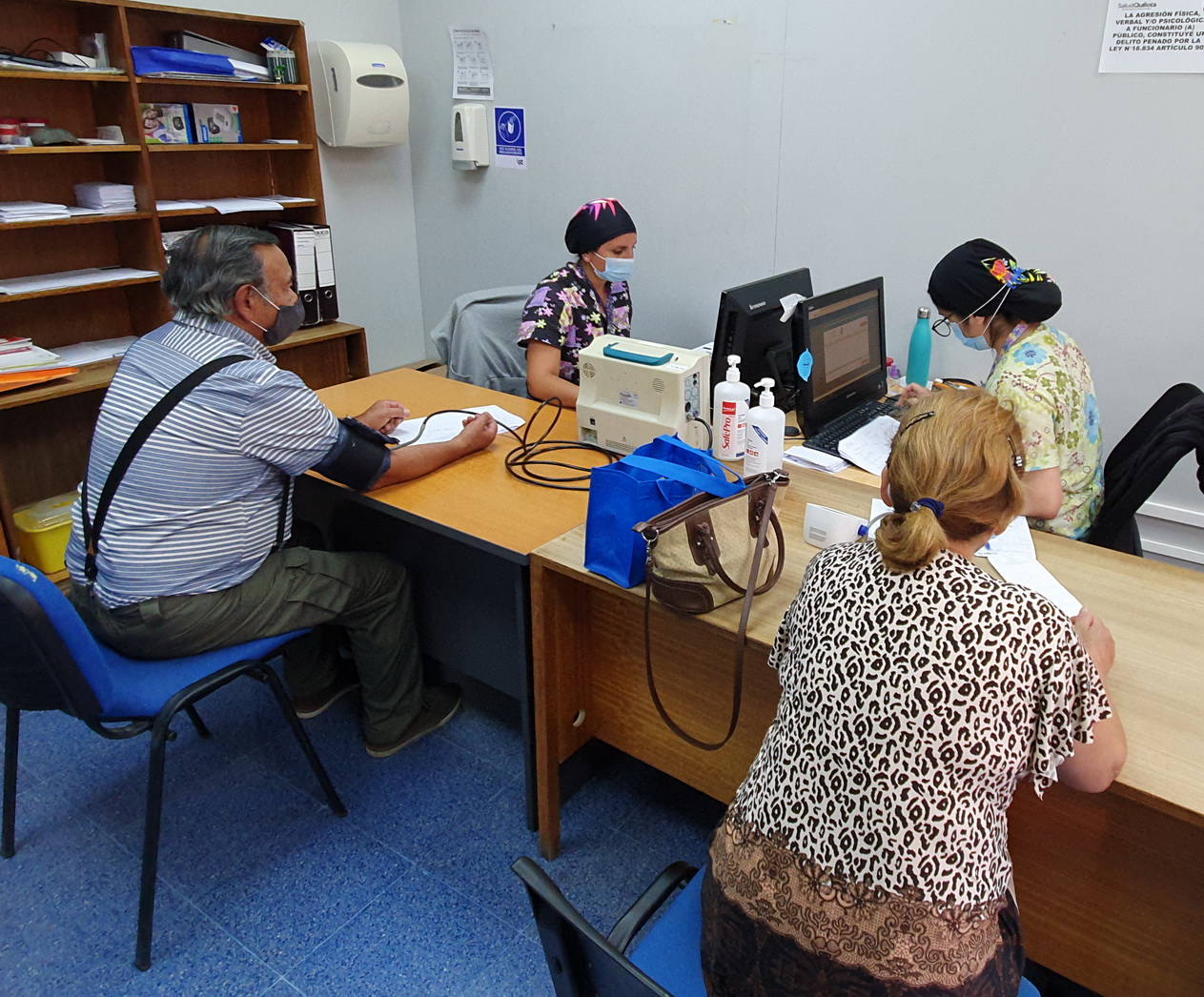 Programa Cardiovascular de SaludQuillota retomó sus atenciones presenciales