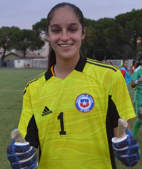 Catalina Mellado Alvarado, la quillotana que representará a Chile en el próximo Mundial de Fútbol sub 17.