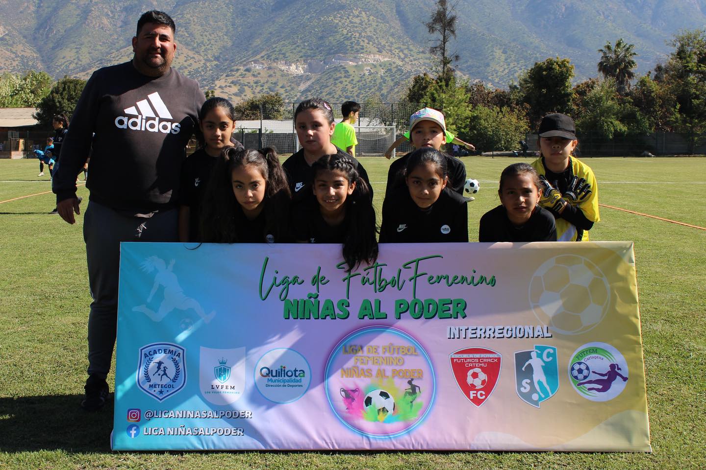 Pequeñas del taller municipal de fútbol femenino siguen ganando experiencias en la Liga Formativa 2023.