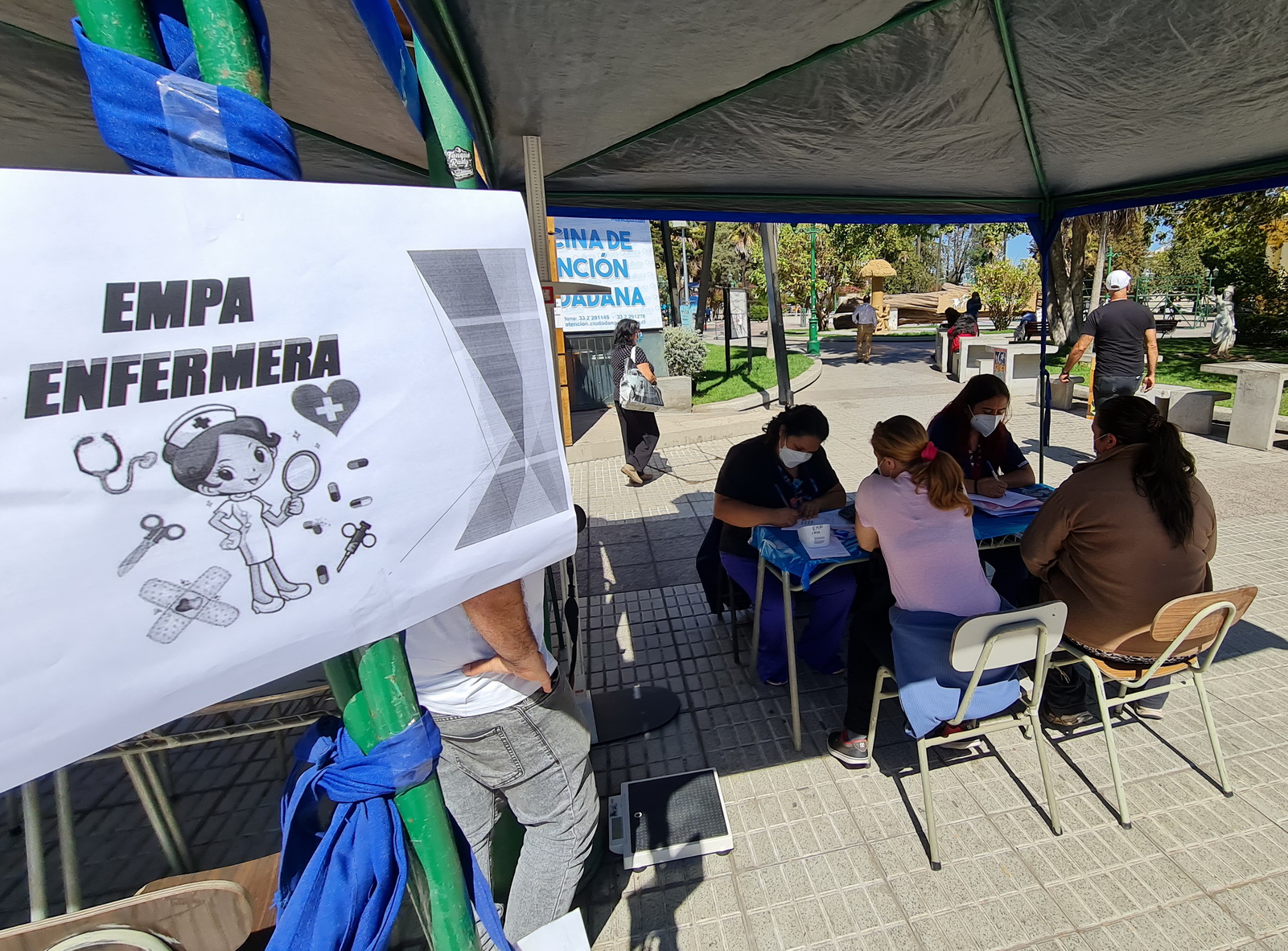 SaludQuillota realiza operativo para la pesquisa de enfermedades cardiovasculares en la comuna