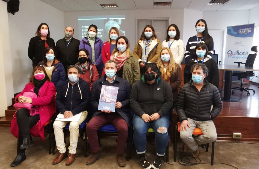 Alcalde Oscar Calderón recibió proyecto del Centro del Bienestar para las Personas Mayores y sus Familias en Quillota