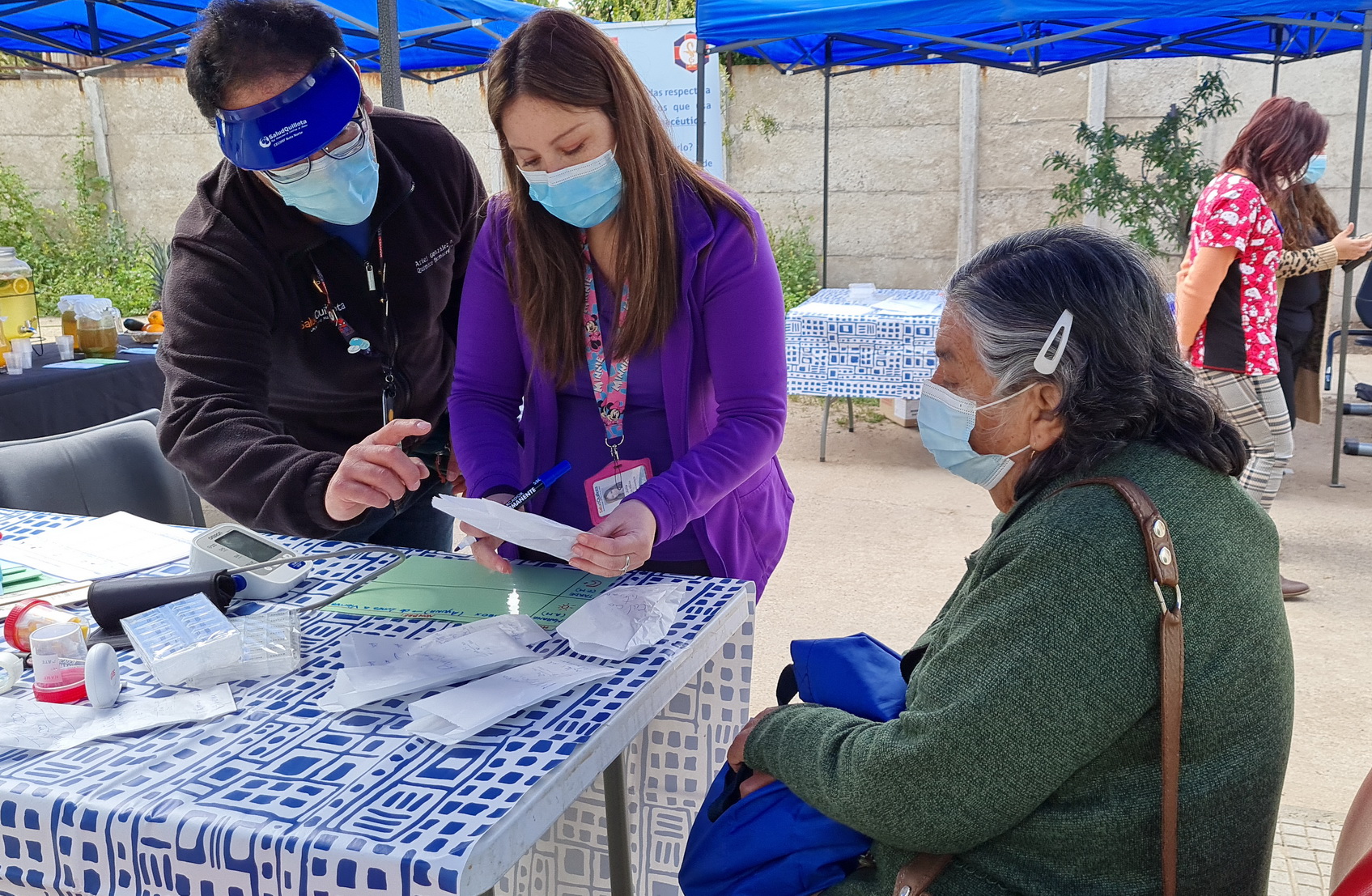 Cecosf María Ernestina Fernández de Quillota realizó feria de salud cardiovascular