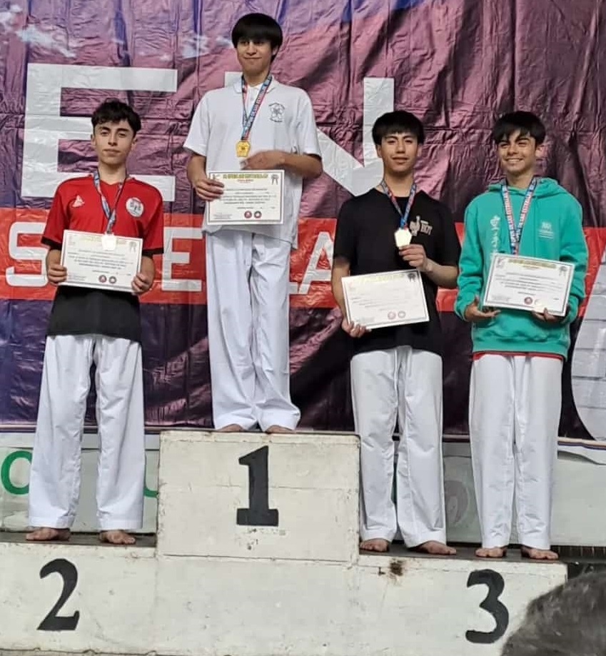 Jóvenes quillotanos demostraron su potencial con victorias en competencias a nivel regional como nacional.