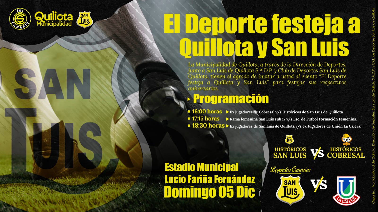 Estadio Municipal Lucio Fariña Fernández se llenará de cultura y deporte el fin de semana.