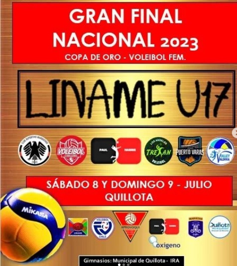 Equipo femenino sub 17 del Club Paul Harris jugará Final Liga Nacional de Voleibol para Menores en Quillota.