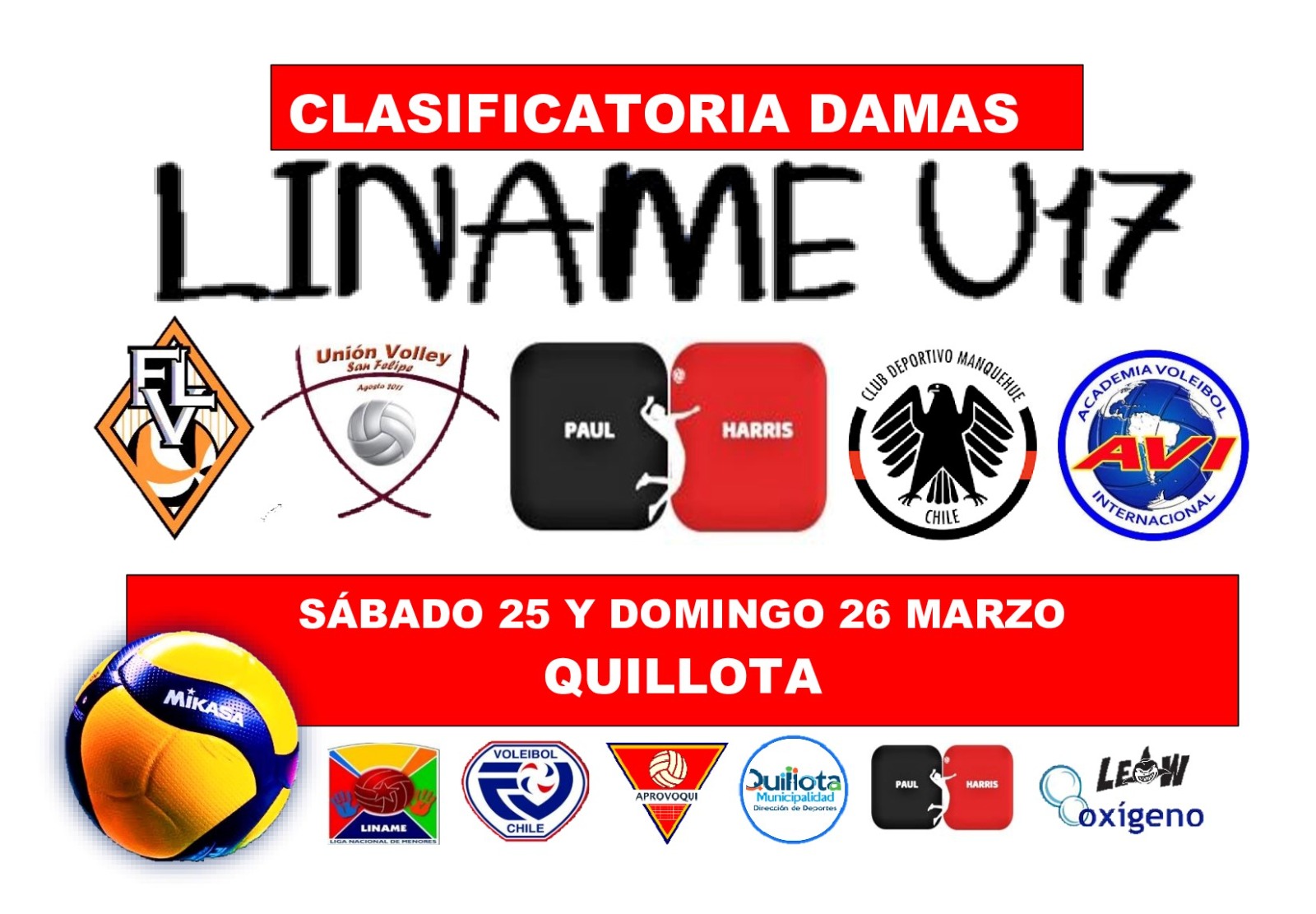 Quillota se continúa potenciando como capital del voleibol femenino juvenil gracias al apoyo del municipio.