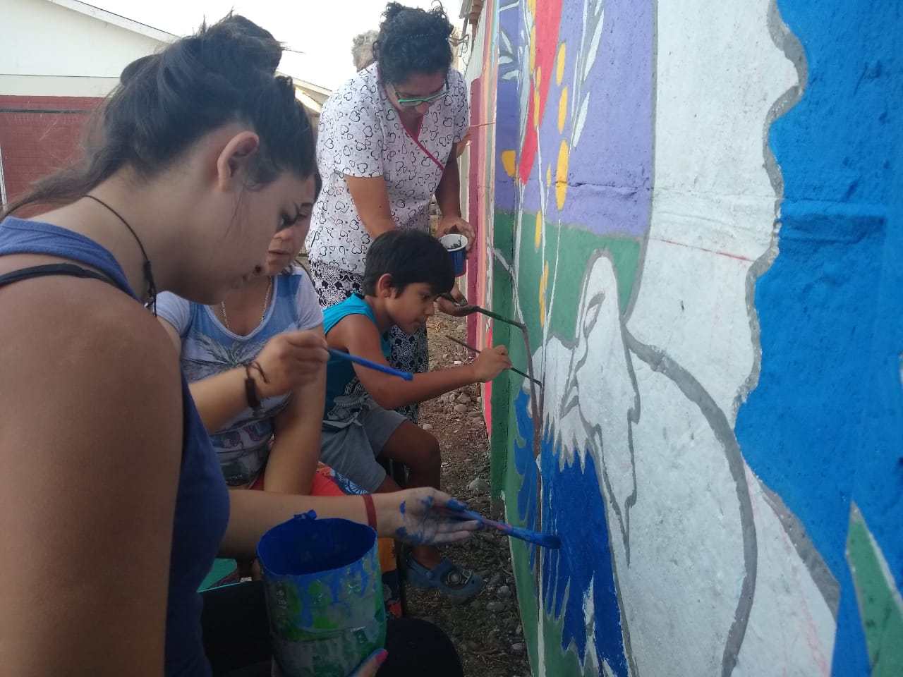 Cecosf Ruta Norte y la comunidad realizarán mural  para rescatar y poner en valor la identidad del sector