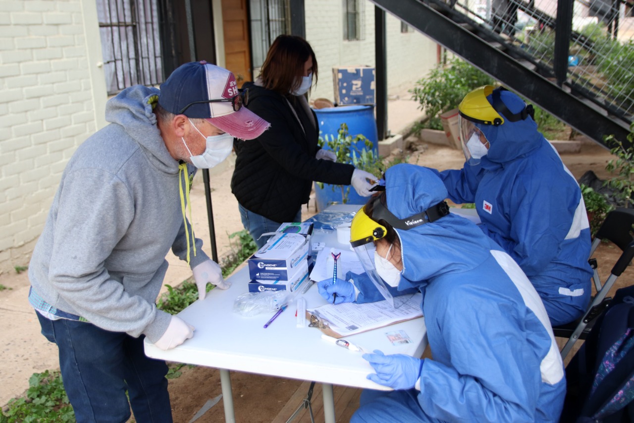Casi 5.500 exámenes de PCR y test rápidos se han realizado en Quillota en operativos de Búsqueda Activa en los barrios