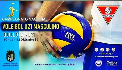 Equipos de todo el país animarán Torneo Nacional de Voleibol Masculino U21 en Quillota.
