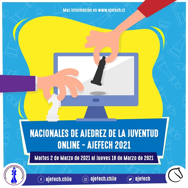 Jóvenes quillotanos lograron clasificar a la Final de los Torneos Nacionales de Ajedrez de la Juventud On line.