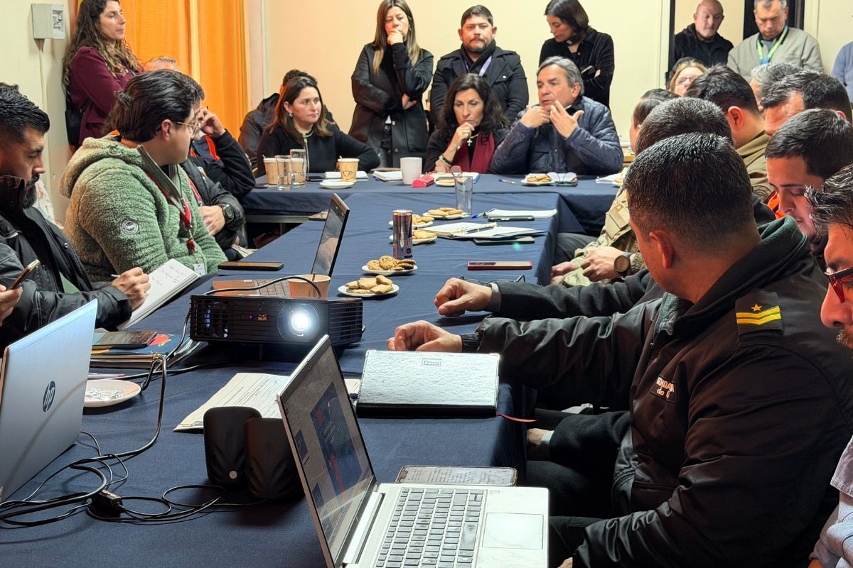 COGRID Provincial de Quillota coordin&oacute; medidas ante nuevo sistema frontal