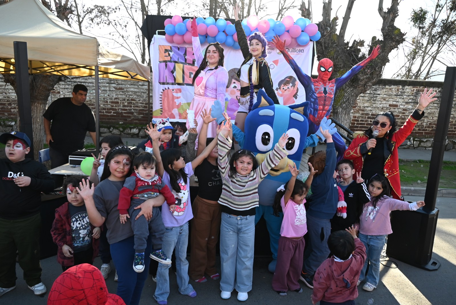 Shows infantiles, m&uacute;sica y participaci&oacute;n ciudadana marcaron la celebraci&oacute;n del D&iacute;a de la Ni&ntilde;ez en Quillota