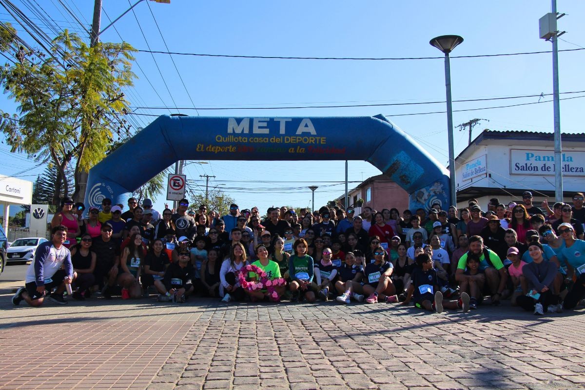 Nueva edici&oacute;n de &ldquo;Social Run&rdquo; reuni&oacute; a 400 corredores de todas las edades en Quillota